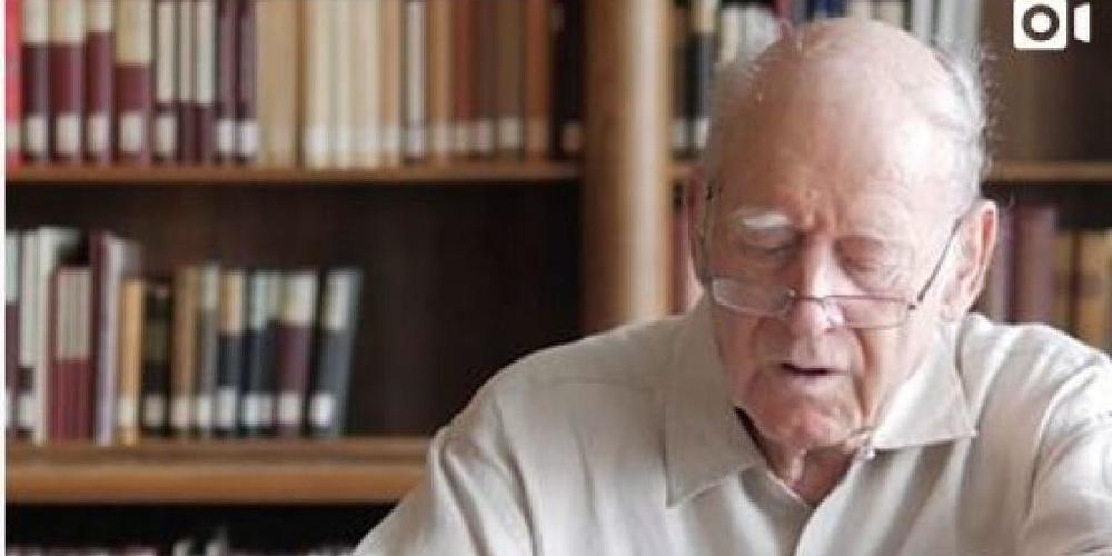 Auf dem Instagram-Konto der Zürcher Zentralbibliothek liest Franz Hohler aus einer seiner Geschichten.