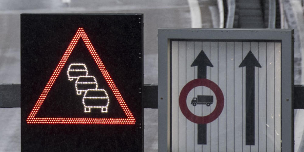 Auf der A2 in Richtung Norden zu fahren brauchte am Freitagnachmittag viel Geduld. (Archivbild)