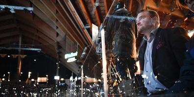 Lichterlöschen: In Davos findet erstmals seit 1956 kein Spengler Cup statt. (Bild: Keystone)