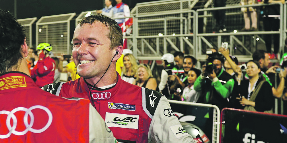 Autorennfahrer Marcel Fässler hat sich an der #BikeChallenge beteiligt. Und du? (Bild: Archiv)