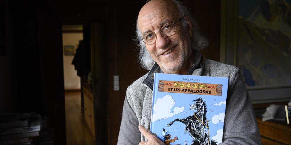 Hat den kleinen Sioux Yakari vor 50 Jahren erschaffen: Der Waadtländer Comiczeichner Claude de Ribaupierre alias Derib.