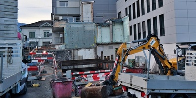 Vor einem Jahr war hier noch eine grosse Baustelle, nun steht der Neubau Ochsen III kurz vor der Eröffnung.