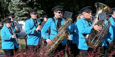 Der Musikverein Diepoldsau braucht eine neue Vereinsfahne (Bild: Archiv Ulrike Huber)