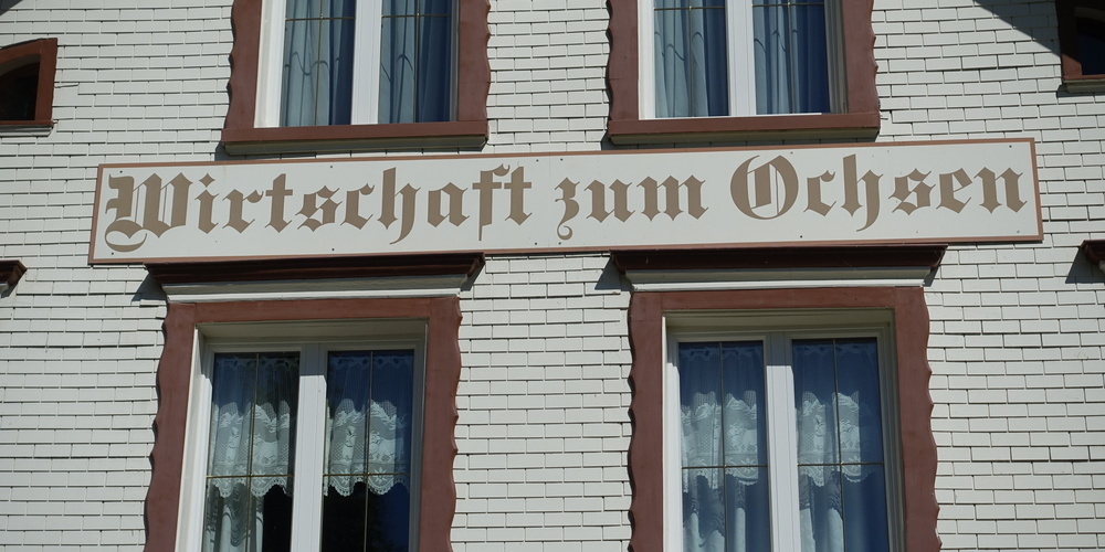 Aus gesundheitlichen Gründen bleibt die an der Strasse Walzenhausen – Zelg – Wolfhalden gelegene Wirtschaft Ochsen bis auf weiteres geschlossen.