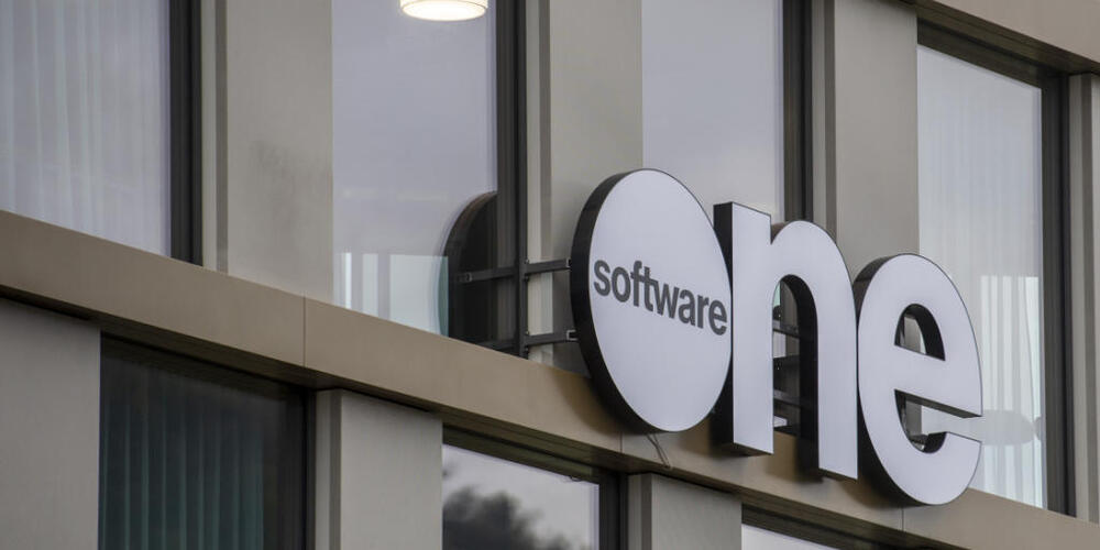 Software One hat eine Umsatzeinbusse hinnehmen müssen. (Archivbild)