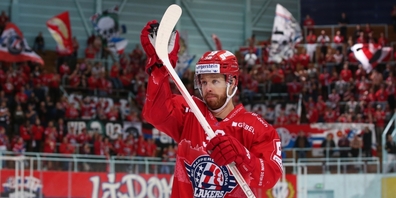 Matchwinner Kevin Clark erzielte heute gleich zwei Tore für die Lakers. Bild: Thomas Oswald, Archiv.