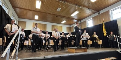 Der Musikverein Harmonie Rickenbach erspielte sich unter sechs Mitstreitern in der Kategorie 4 Harmonie den zweiten Platz.