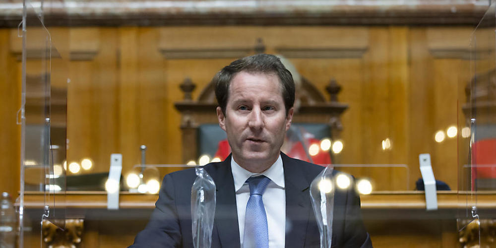 Die SVP wird sich laut Fraktionschef Thomas Aeschi künftig vor allem dem Kampf gegen das Rahmenabkommen mit der EU widmen. (Archivbild)