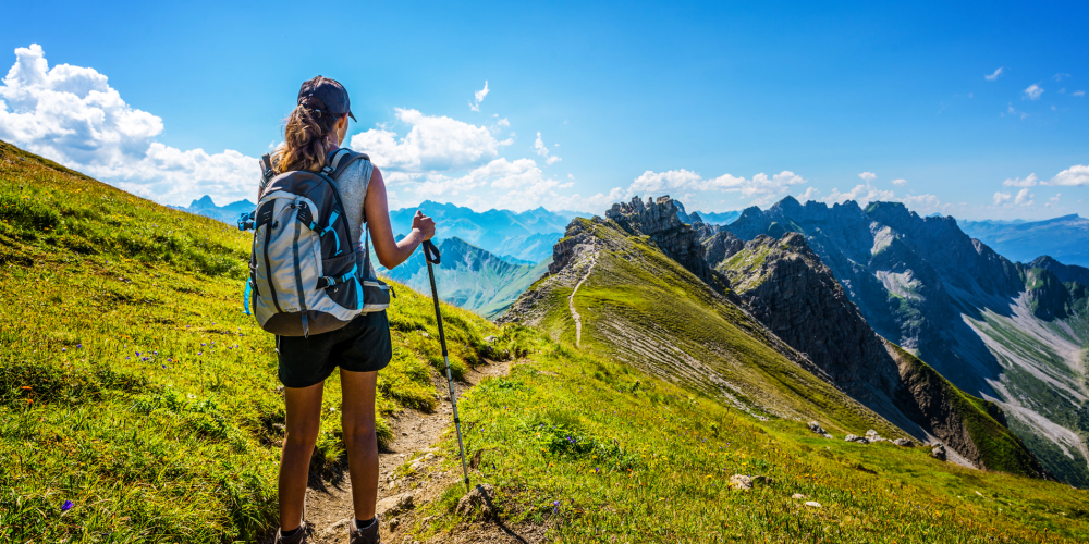 Symbolbild: Wanderin