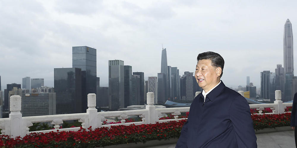 Der chinesische Präsident Xi Jinping: seine Notenbank pumpt Geld ins System (Archivbild).