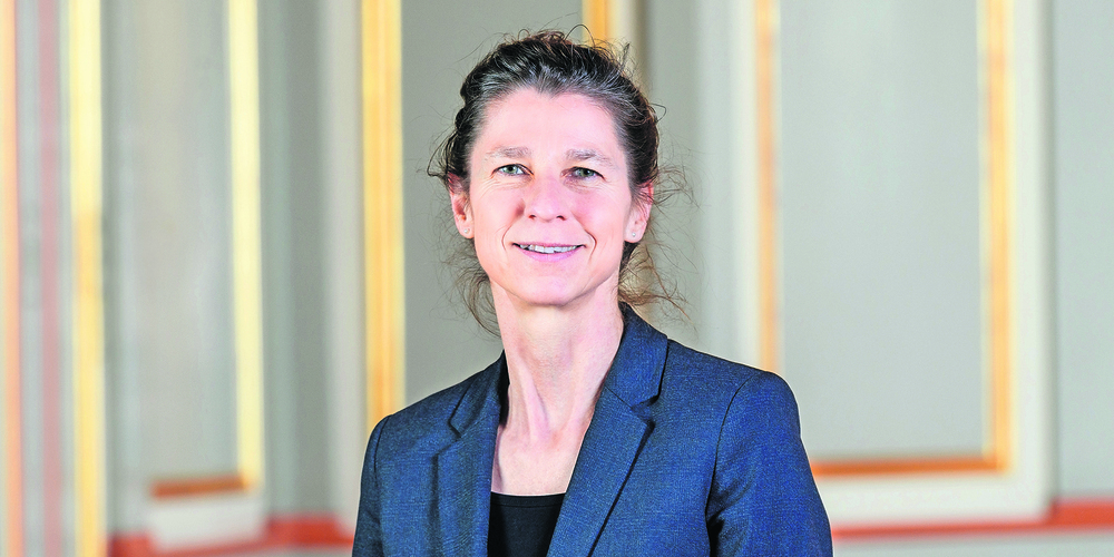 Die Schwyzerin am Bundesgericht in Lausanne: Beatrice van de Graaf.