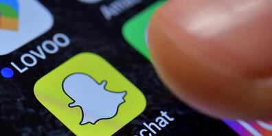 Das Wachstum bei der Foto-App Snapchat im vergangenen Quartal hat die Börsianer begeistert. (Archivbild)