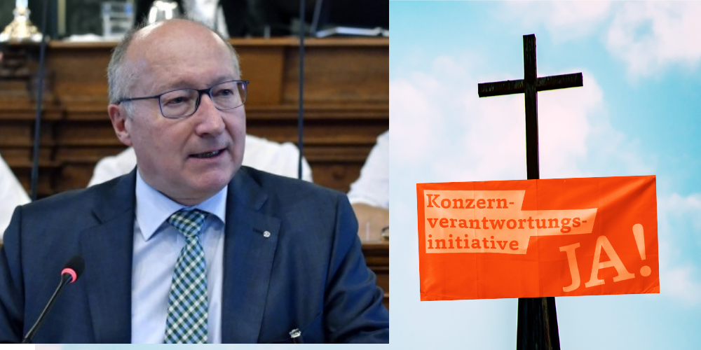 Der St.Galler FDP-Kantonsrat und Rechtsanwalt Dr. Walter Locher hinterfragt das Weibeln der Kirche für die KVI.