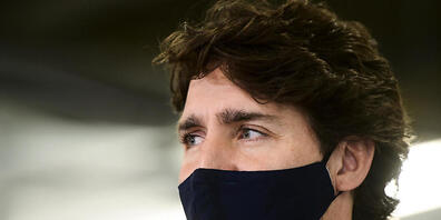 Justin Trudeau, Premierminister von Kanada nimmt an einer Pressekonferenz teil. Foto: Sean Kilpatrick/The Canadian Press/AP/dpa