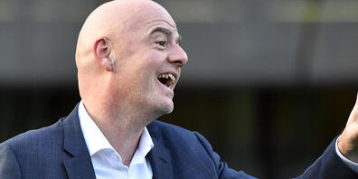 "Nein, da war nichts." Fifa-Präsident Gianni Infantino hat in den Medien erstmals zum laufenden Strafverfahren gegen ihn im Zusammenhang mit der Affäre Lauber Stellung bezogen. (Archivbild)