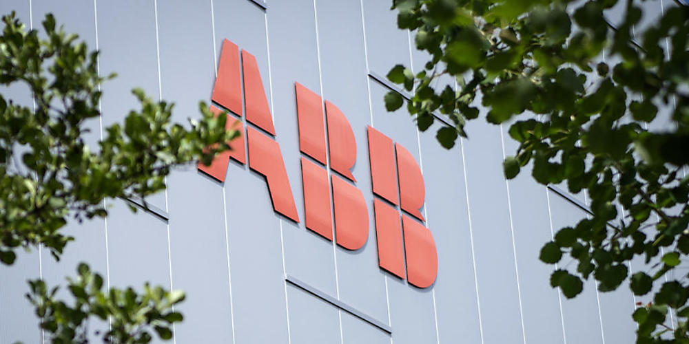 Der Konzern erzielte im dritten Quartal einen höheren Gewinn dank des Verkaufs der Stromnetzsparte: Gebäude von ABB in Zürich Oerlikon, aufgenommen im Juni 2018.