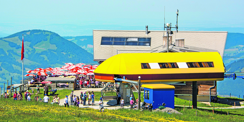 Ein beliebtes Ausflugsziel sowohl im Winter als auch im Sommer: der Stoos. 