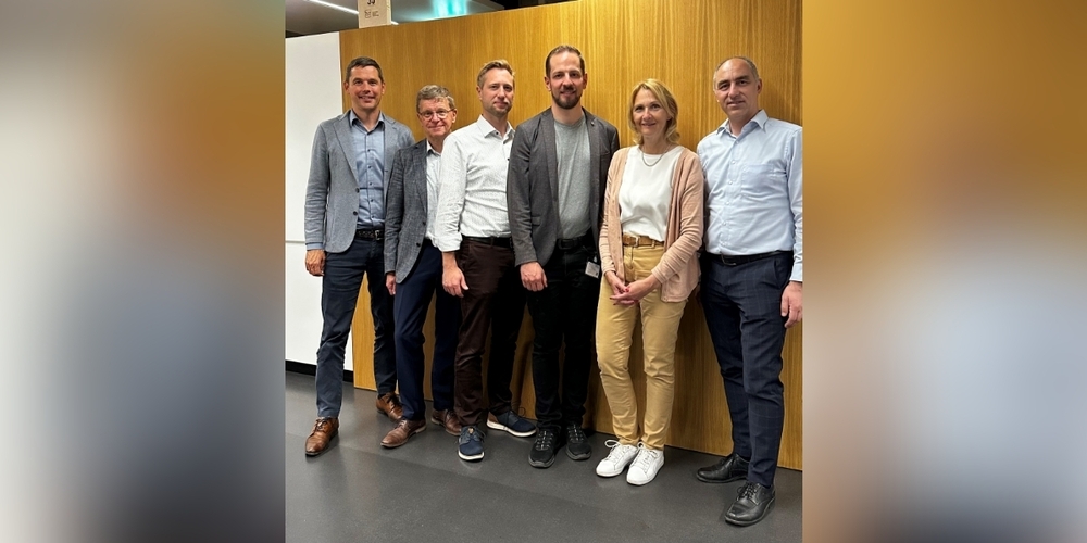 Vorstand Mitte Toggenburg: von links nach rechts: Mathias Müller, René Buri, Ralph Rütsche, Nicolas Jenny, Patricia Defila, Adrian Gmür, auf dem Bild fehlt: Manuel Schmid (Lehrabschlussprüfung).