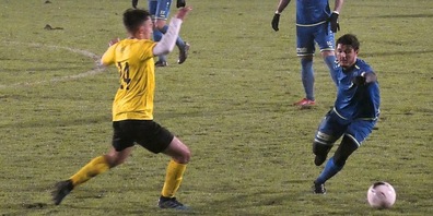 Fisnik Sinani (rechts) steht dem FC St.Margrethen wegen einer Sperre nicht zur Verfügung.  (Bild: Ulrike Huber)