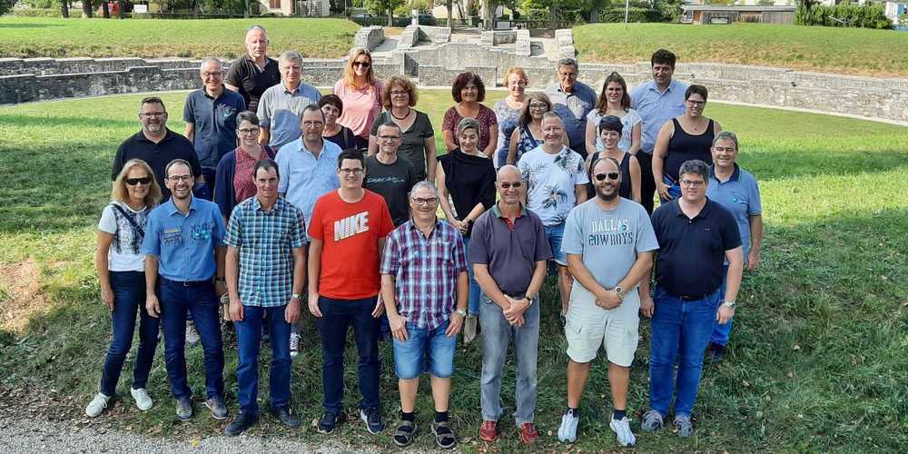 Die Thaler Musikgesellschaft war auf grosser Fahrt (Bild: zVg)