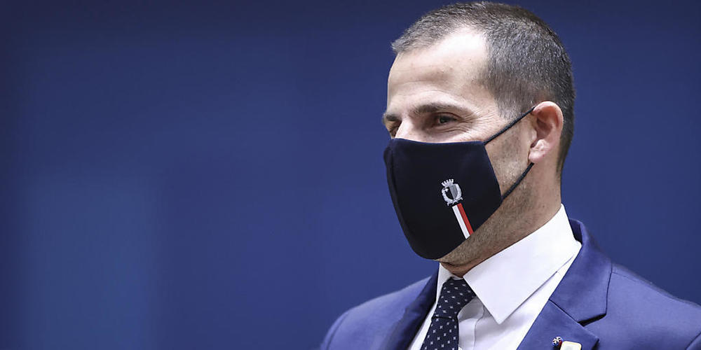 Maltas Premierminister Robert Abela. Foto: Kenzo Tribouillard/AFP Pool/AP/dpa
