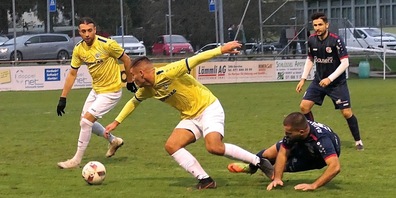 Burhan Ylmaz (links) und Mario Zivic haben diese Woche trainingsfrei (Bild: Ulrike Huber).