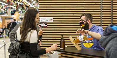 «Pätch» bot den BesucherInnen ein bisschen Olma in Corona-Zeiten.