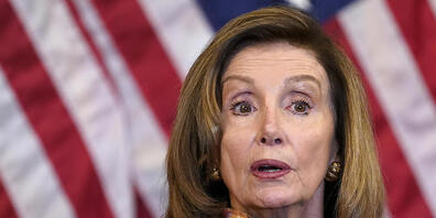 Nancy Pelosi spricht während einer Pressekonferenz im Kapitol. Foto: Jacquelyn Martin/AP/dpa
