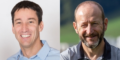 Marcel Gübeli (rechts) hat das Nachsehen. Der neue Schulpräsident von Eschenbach heisst Reto Gubelmann.
