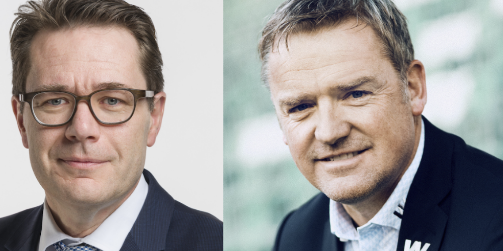 Wechsel im Verwaltungsrat: Beni Würth (links)  kommt für Stefan Wolf (rechts).