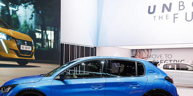 Der französische Autohersteller PSA hat von der Erholung des Absatzes in Europa profitiert. Der Umsatz der Autosparte kletterte im dritten Quartal um 1,2 Prozent auf knapp 12 Milliarden Euro. (Archivbild)