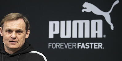 Puma-Chef Björn Gulden kann sich über eine Belebung der Geschäfte im Sommerquartal freuen. (Archivbild)