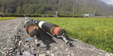 Von der Kehrichtverbrennungsanlage (KVA) Linth in Niederurnen soll in ein paar Jahren eine Fernwärmeleitung bis nach Weesen führen. (Archivbild)