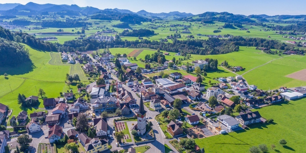 Luftaufnahme Ganterschwil