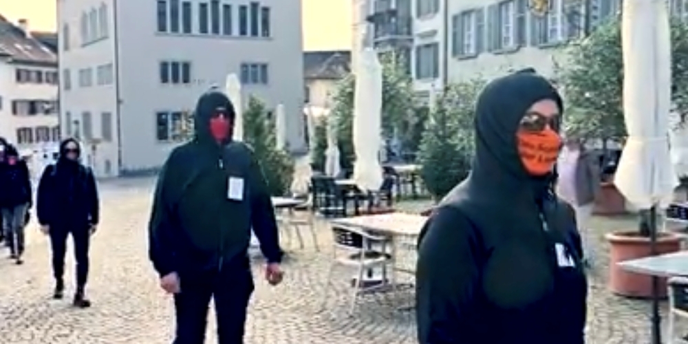Kurioses Video in Rapperswil sorgt auf Facebook für Aufsehen.