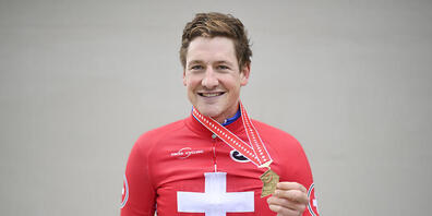 Im Hinblick auf die Heim-WM auf Kurs: Stefan Küng fährt an der EM auf den 2. Platz.