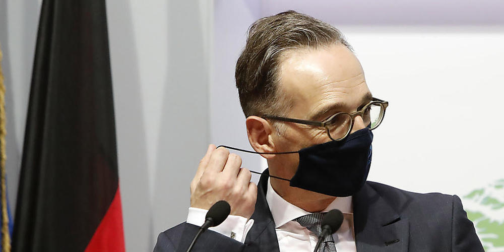 Der deutsche Aussenminister Heiko Maas versichert den Nachbarstaaten Deutschlands, dass die Grenzen trotz verschärfter Massnahmen gegen die Corona-Pandemie offen bleiben. (Archivbild)