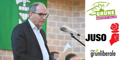 Der St. Galler Regierungspräsident zeigt Mut und steht zu seiner Meinung. Dafür erntet er Kritik von linker Seite - aber auch ganz viel Lob!