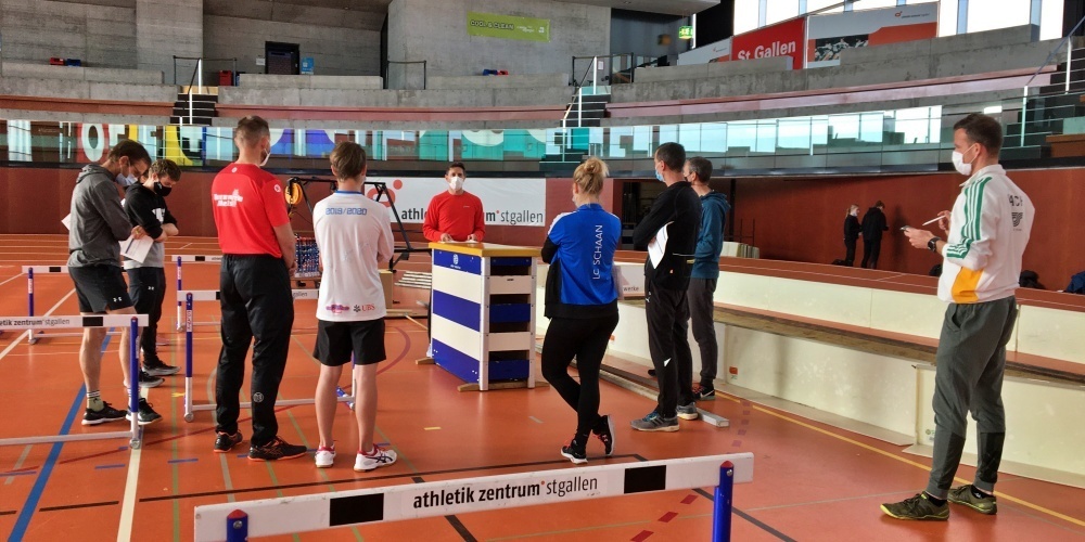 An der Zusammenkunft der Trainerinnen und Trainer wurden Erfahrungen ausgetauscht.