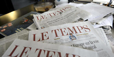 "Le Temps" in neuen Händen: Die Stiftung Aventinus in Carouge GE kauft den Verlag Ringier Axel Springer Schweiz AG die Westschweizer Zeitung ab. (Archivbild)
