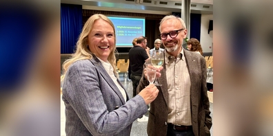 Barbara Hüberli (links im Bild) und (rechts im Bild) Jürg Lymann.