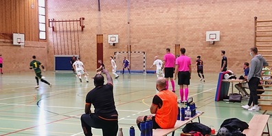 Futsal-Power in der Sporthalle Kreuzbleiche (Symbolbild)