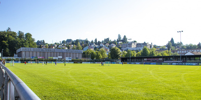 Der Sportplatz Buechenwald