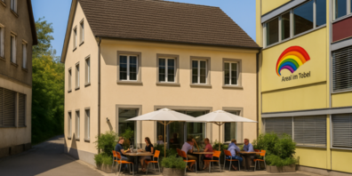 Das Bild wurde von einer KI basierend auf den Plänen des Architekten erstellt.