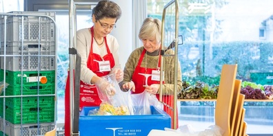 Die Abgabestelle Wetzikon erhält ihre Produkte grösstenteils vom Lager in Winterthur. 
