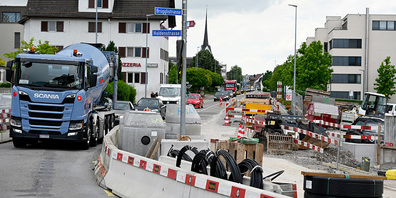 Baustelle Altendorf, Hirschenbrücke