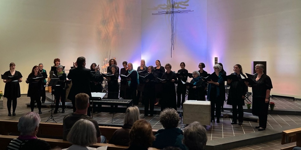 Der Frauenchor Bubikon präsentierte beim Konzert in Tann sein nordisches a-cappella-Programm.  