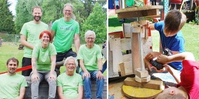 Der Vorstand, das Helferteam und die Kinder der Kinderbaustelle Wil freuen sich auf zahlreiche interessierte Besucherinnen und Besucher.