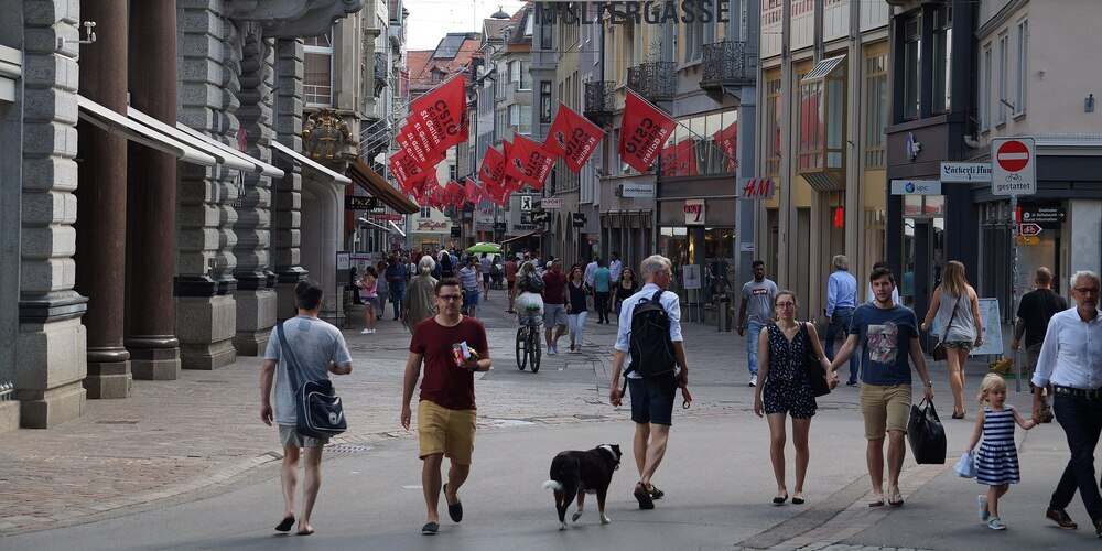 An der Multergasse stehen 5,7 Prozent der Ladenfläche leer – Schweizer Rekord