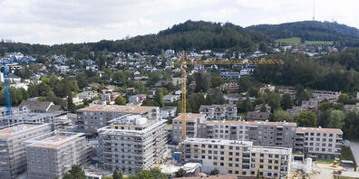 Der Immobilienmarkt in der Schweiz befindet sich gemäss den UBS-Ökonomen wieder im Blasenbereich. (Archivbild)